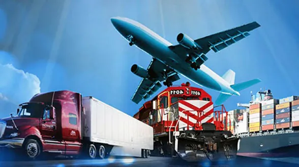 Truck, plane, train and ship — multimodal transportation